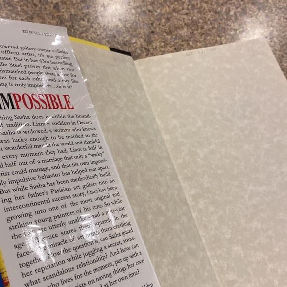 3 Danielle Steel Hardcover Books Bittersweet Safe Harbour & Impossible - Picture 10 of 17